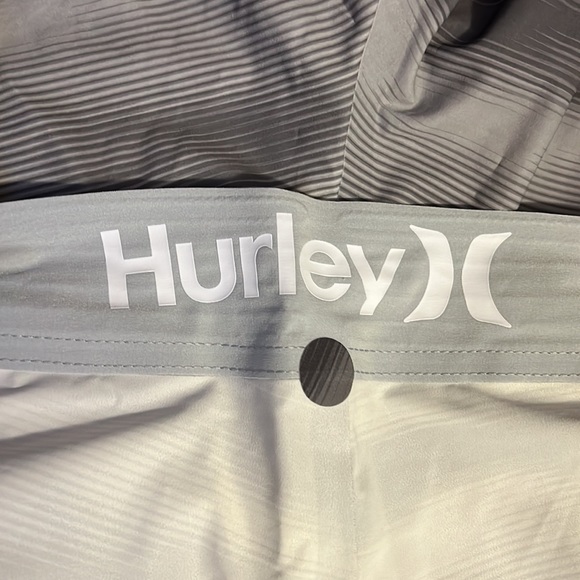 Men's Hurley Phantom Boardshorts, Gray/Black, 32, MBS0004460-06F - Picture 3 of 7